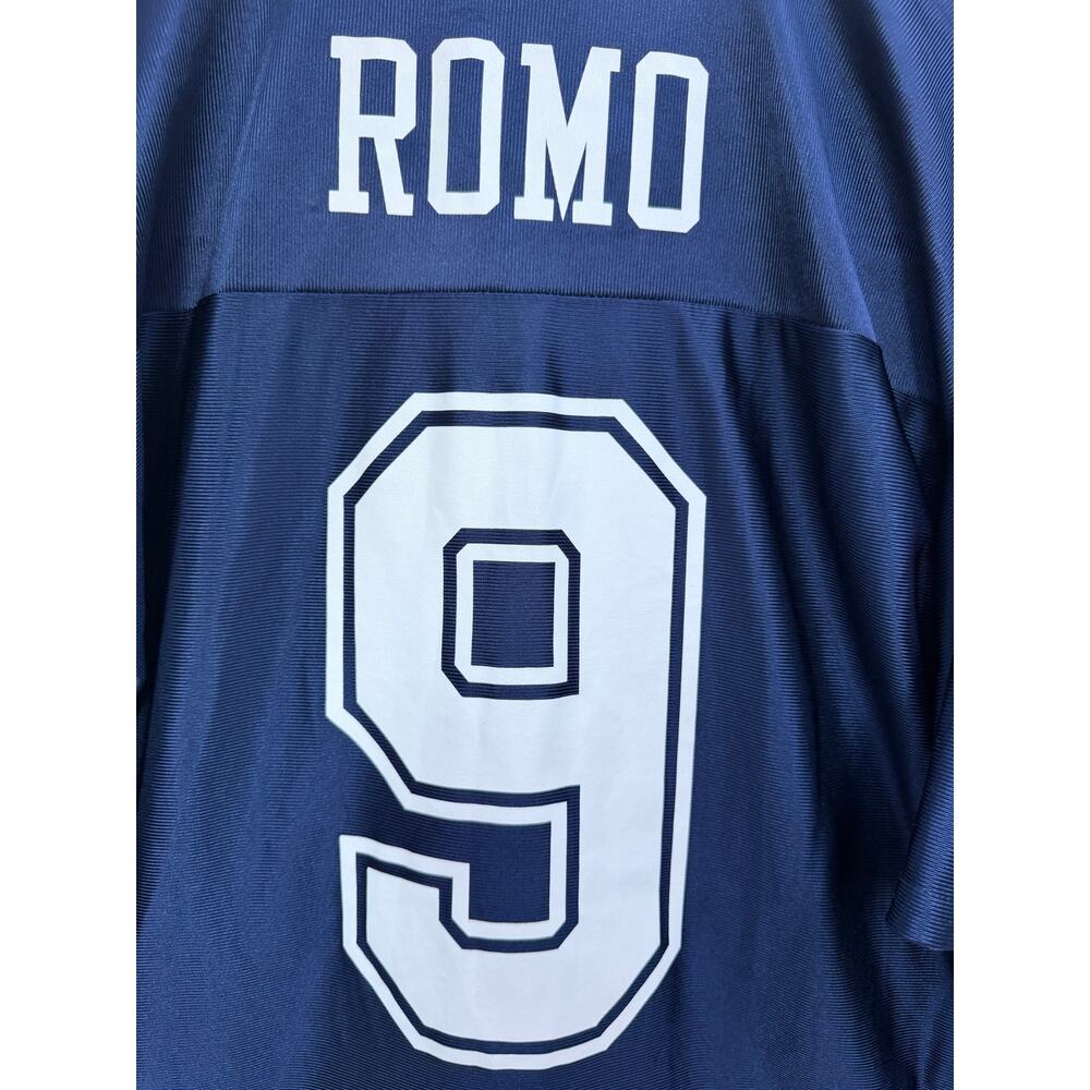 Dallas Cowboys Tony Romo #9 Jersey Mens Large Blue NFL Football Shirt - Picture 4 of 5